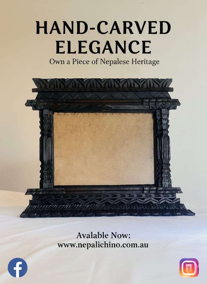 Handcrafted Newari Wodden Frame